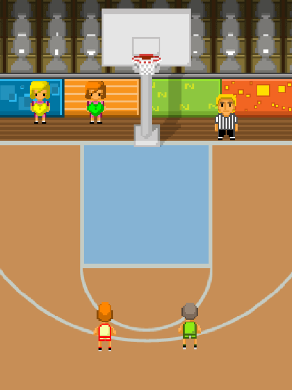 Basketball Legend Game Start Screenshot.