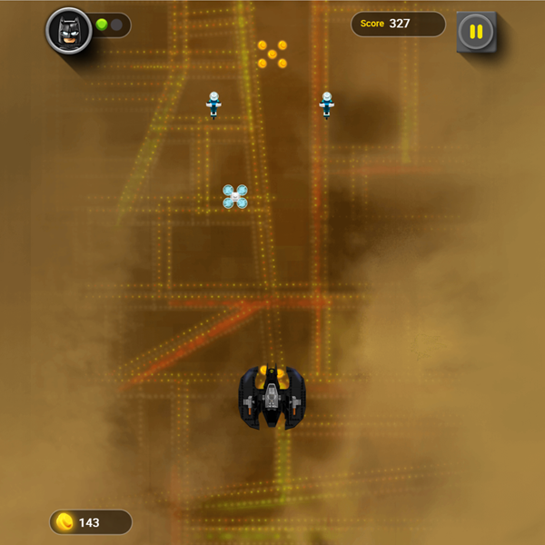 Batman Gotham City Speed Flying Screenshot.