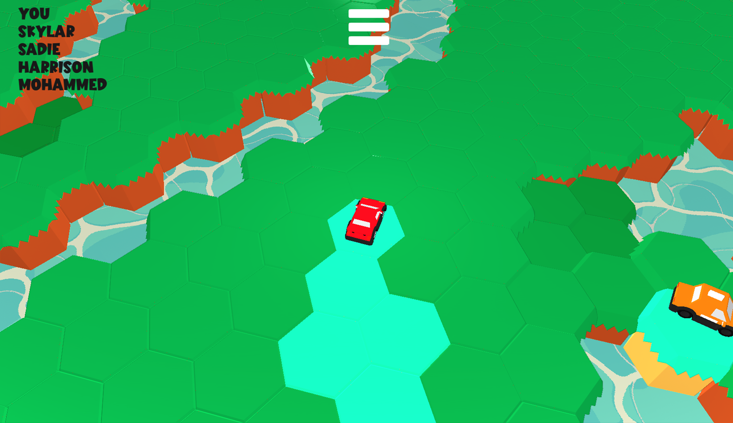 Battle Cars Royale Game Play Screenshot.