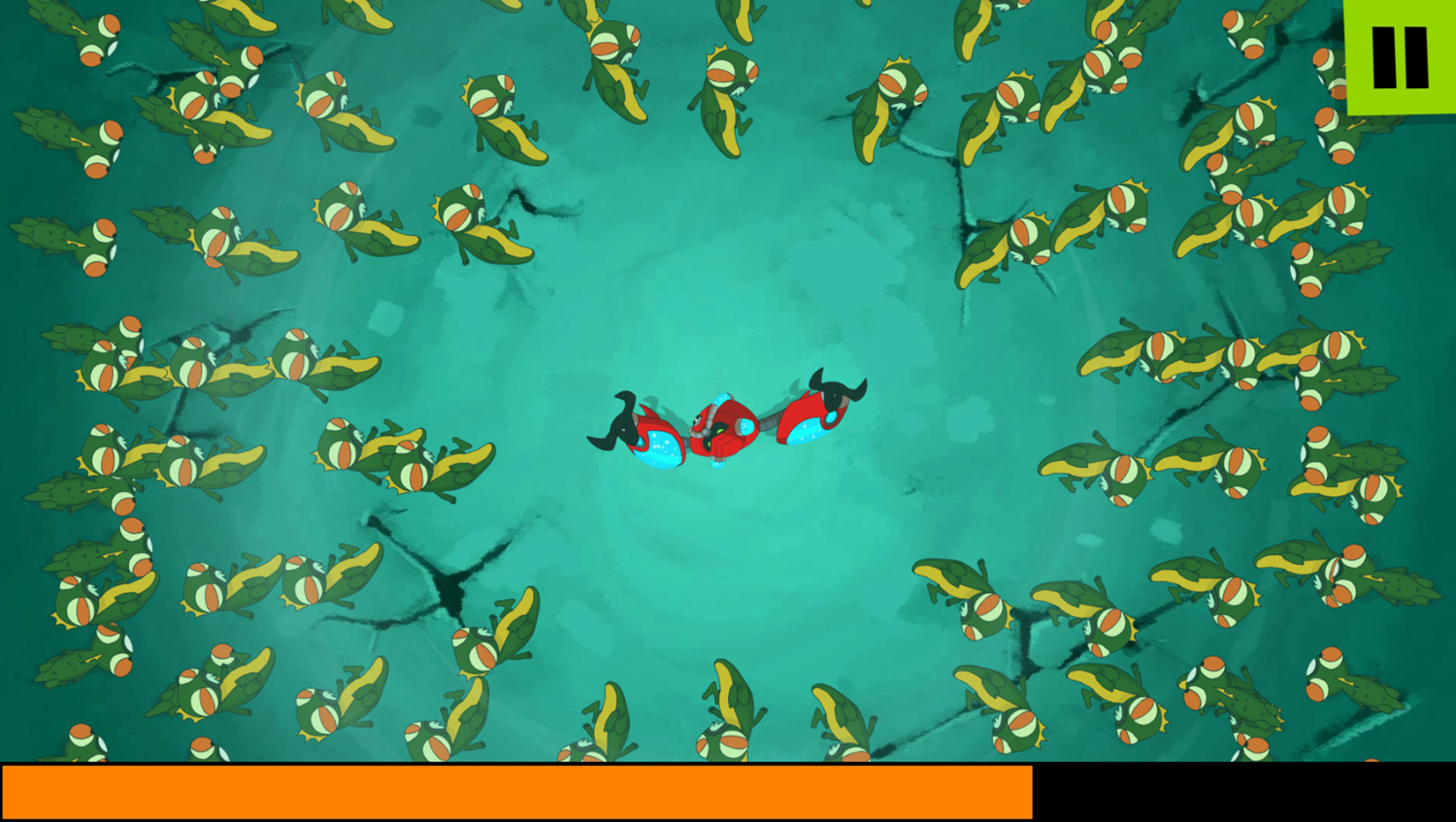 Ben 10 Overflow Fight Game End Screenshot.