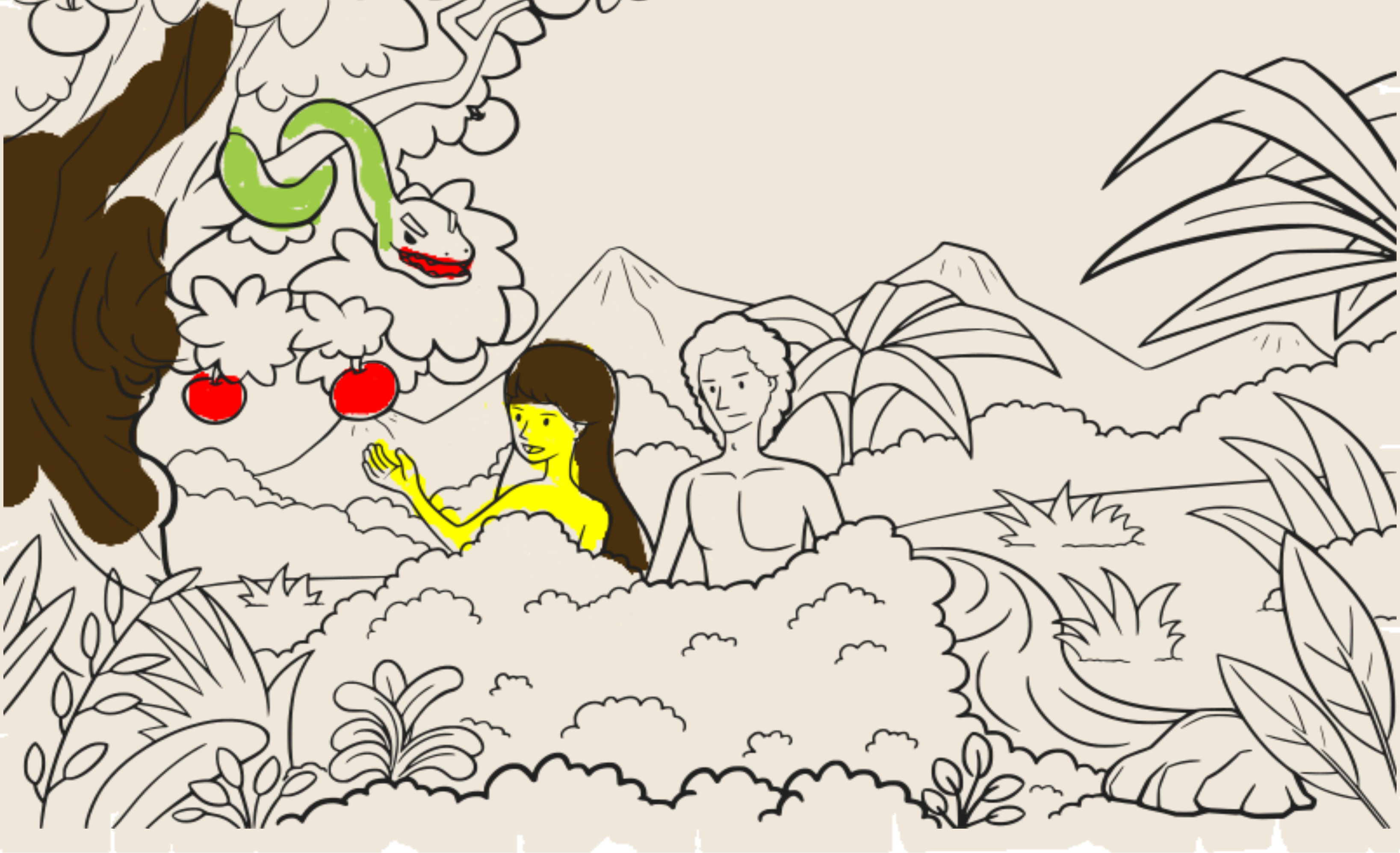 Bible Coloring Book for Kids Export Screenshot.