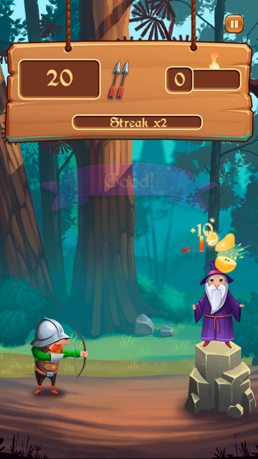 Bill The Bowman Game Play Screenshot.