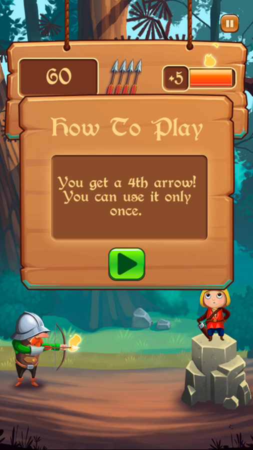 Bill The Bowman Game Play Tips Screenshot.