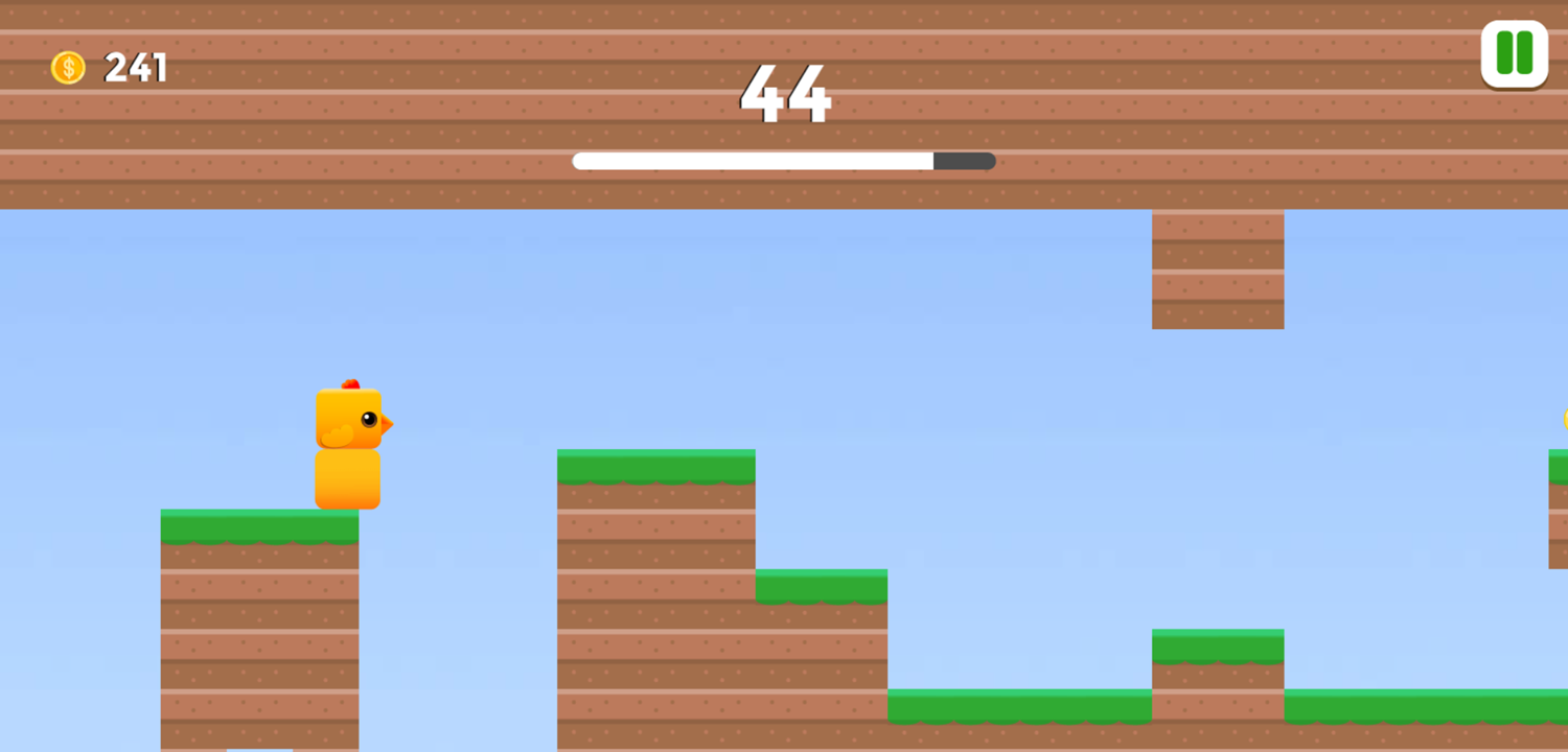 Bird Bump Game Chasm Screenshot.
