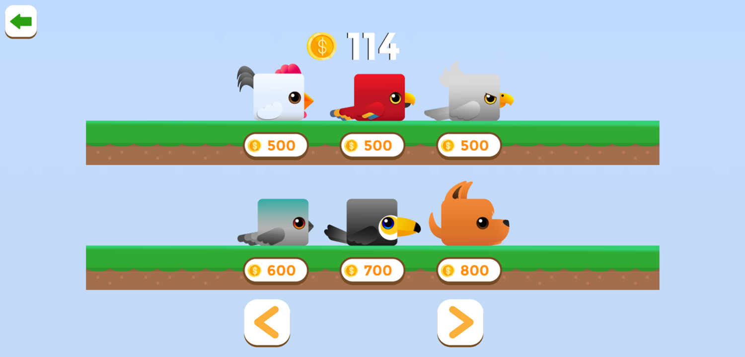 Bird Bump Game Store Screenshot.