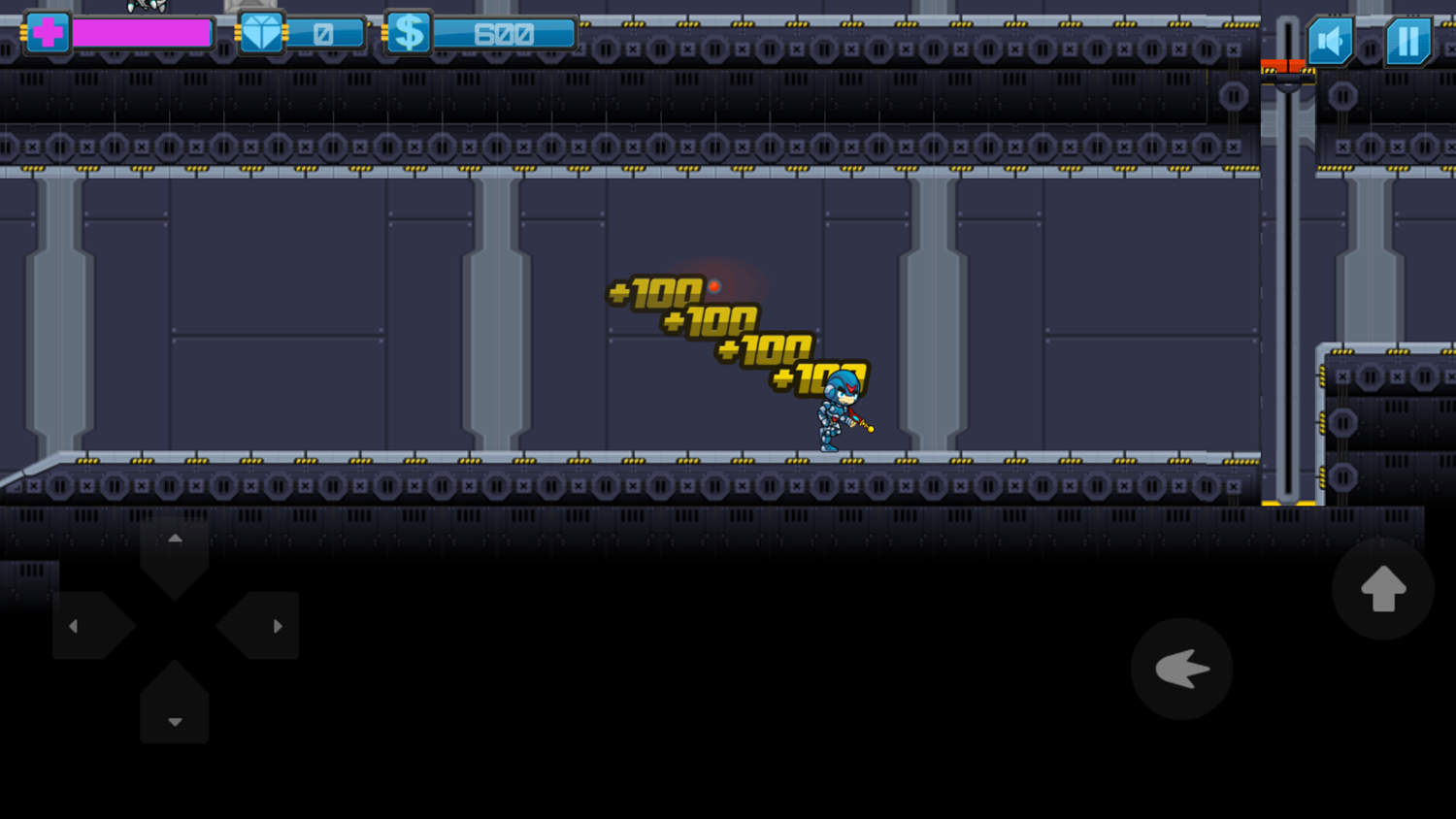 Blastman Game Level Play Screenshot.