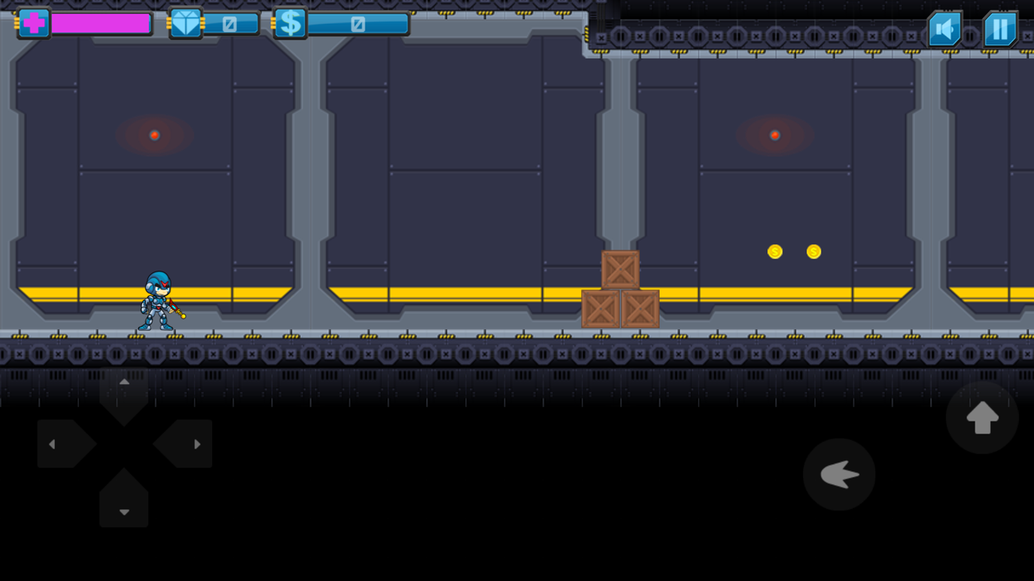 Blastman Game Level Start Screenshot.