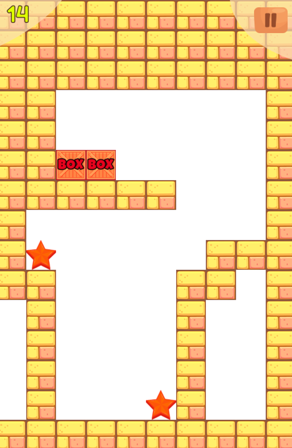 Box Puzzle Game Screenshot.