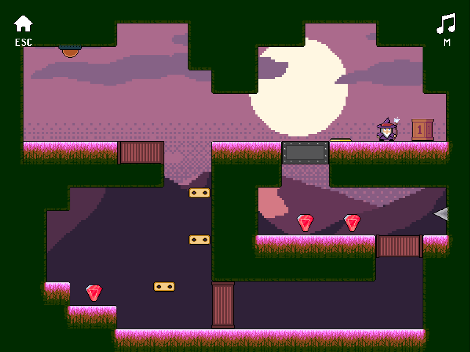 Boxes Wizard Game Screenshot.