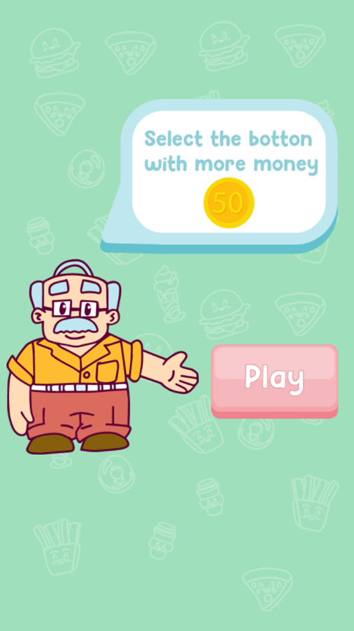 Brain Academy Game Select More Money Screenshot.