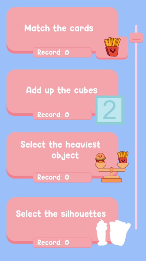 Brain Academy Game Training Screenshot.