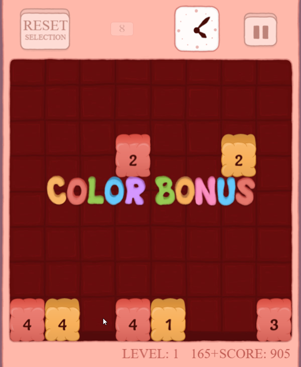 Braine Game Level Play Screenshot.