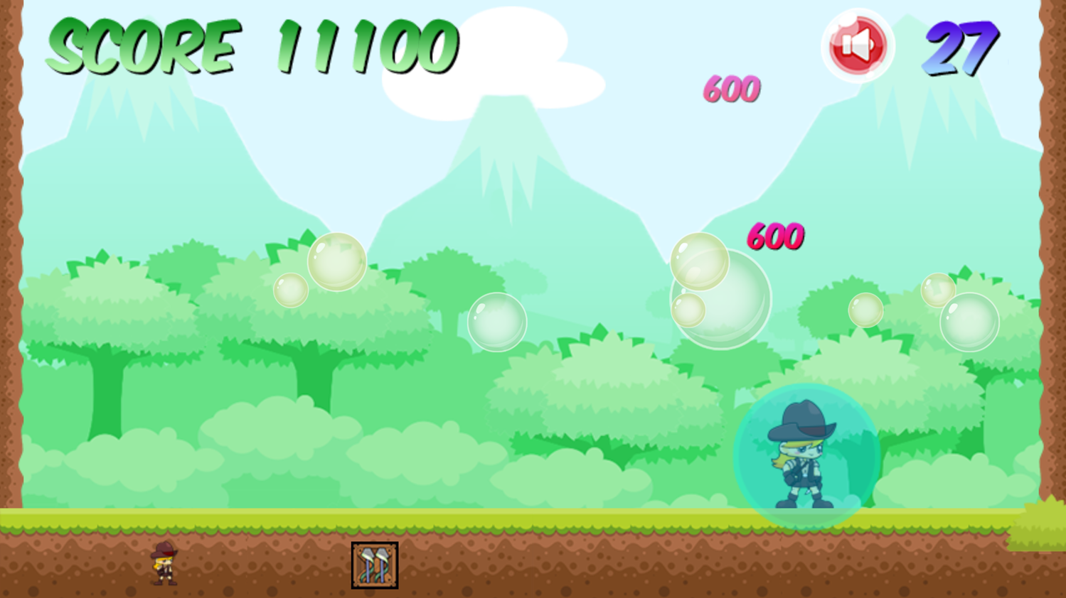 Break Bubble Game Screenshot.
