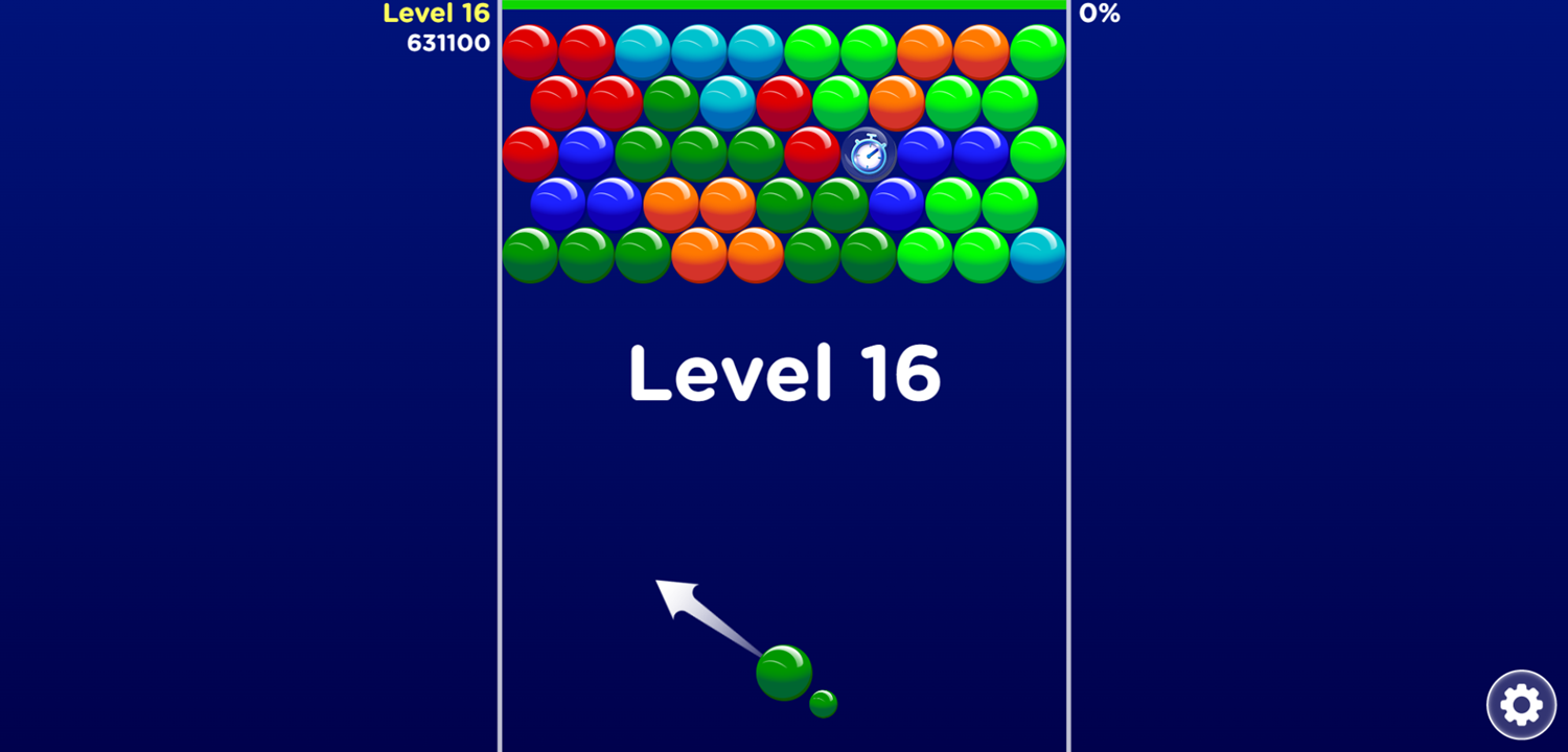 Bubble Invasion Gameplay Screenshot.