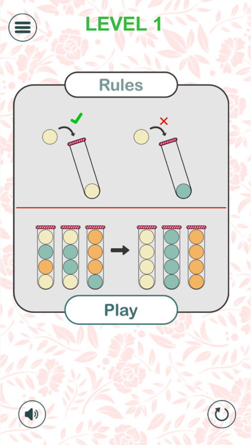 Bubble Sort Game How To Play Screenshot.