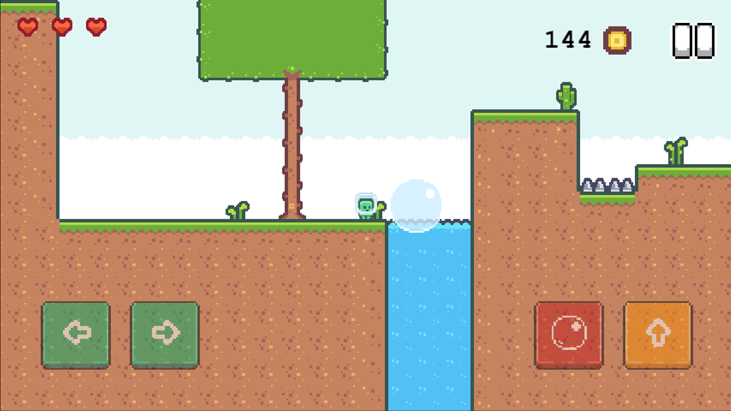 Bubble Tale Game Screenshot.