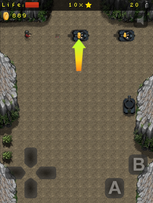 Bullet Proof End of Level Tanks Screenshot.