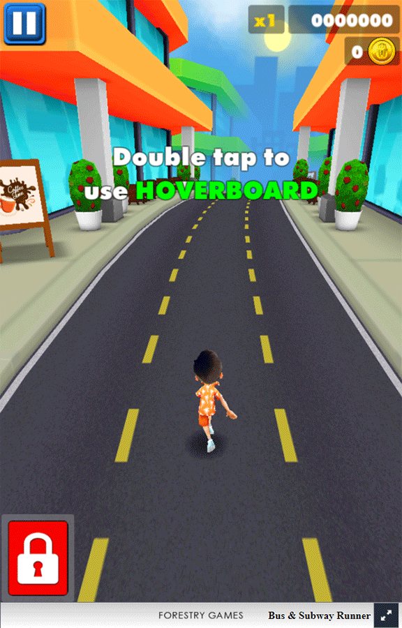Bus and Subway Runner Game Special Move Screenshot.