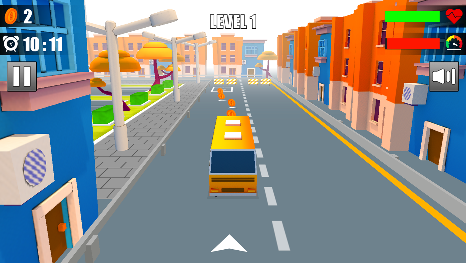 Bus Parking Game Play Screenshot.