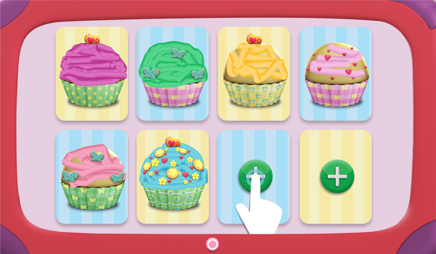 Butterbeans Cafe Cupcake Creator Album Screenshot.