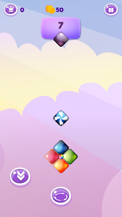 Candy Rotate Colors Game Play Screenshot.