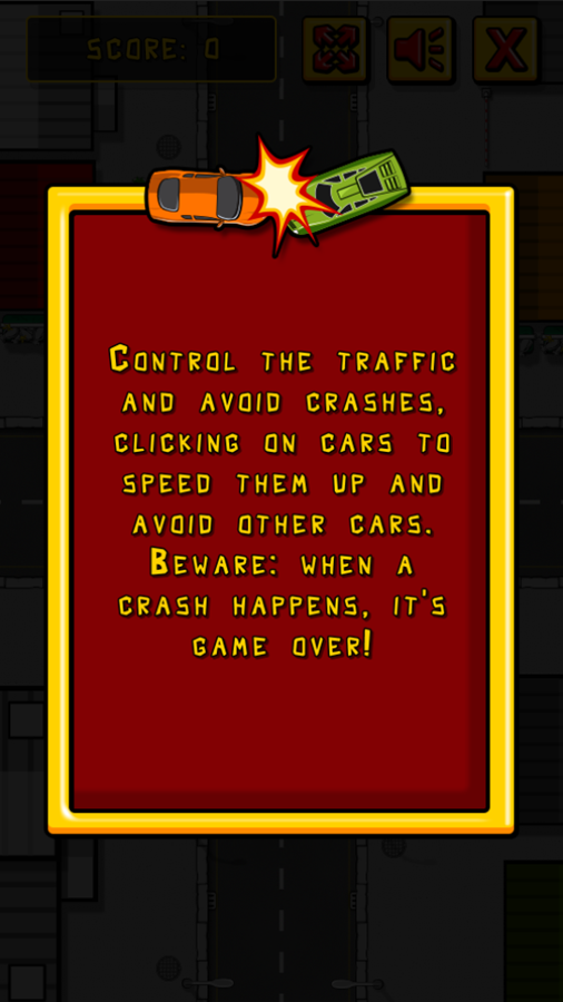Car Crossing Game How To Play Screenshot.