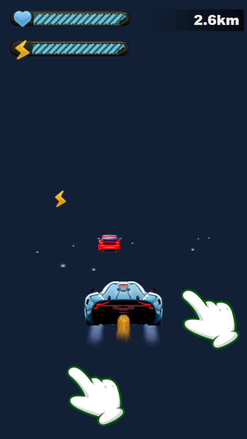 Car Racing Endless Game How To Play Screenshot.