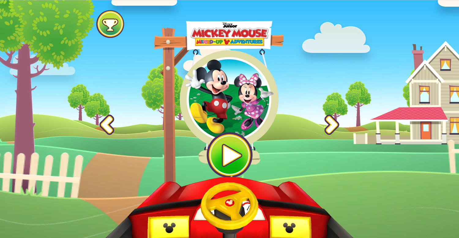 Cart Blaster Game Theme Select Screen Screenshot.