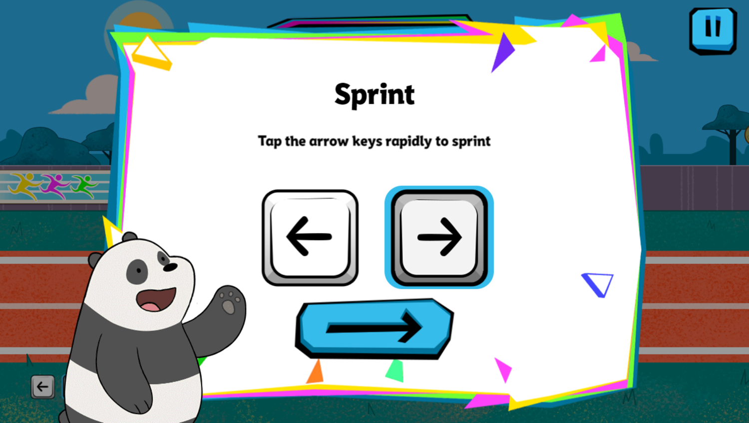 Cartoon Network Summer Games Sprint How To Play Screenshot.