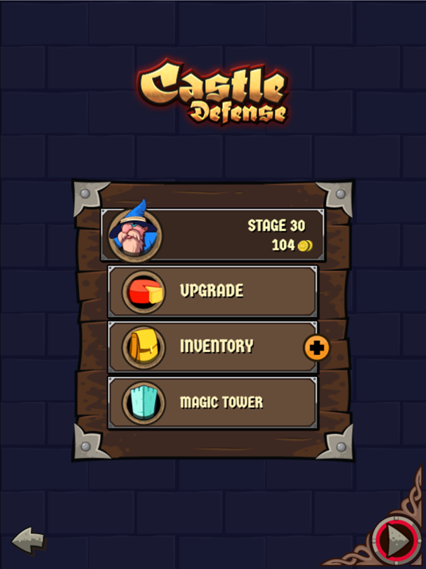 Castle Defense Game Profile Screenshot.