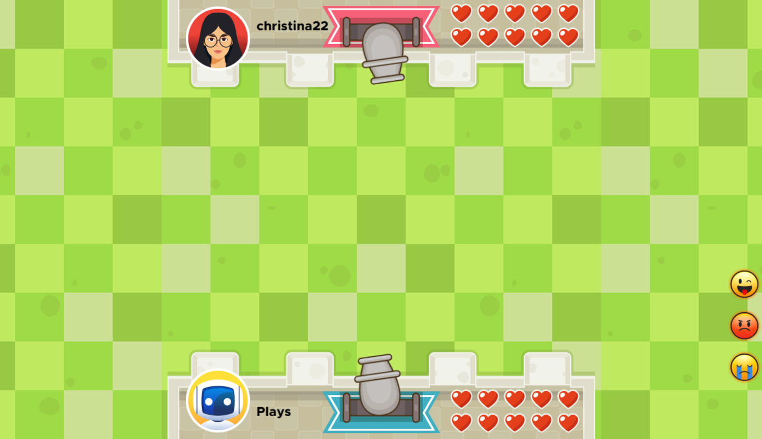 Castle Fight With Buddies Game Start Screenshot.