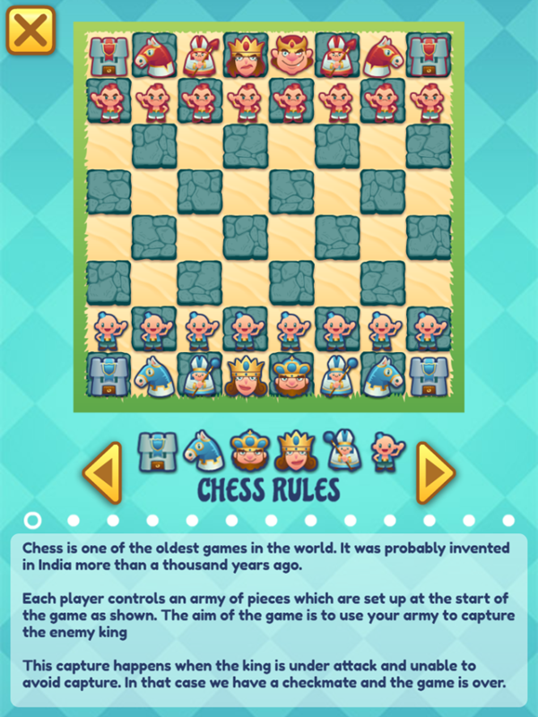 Chess Challenges for Clever Minds Introduction Screenshot.