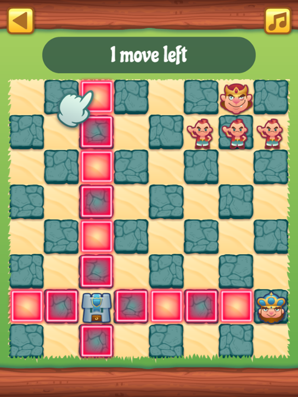 Chess Challenges for Clever Minds Tutorial Move Screenshot.