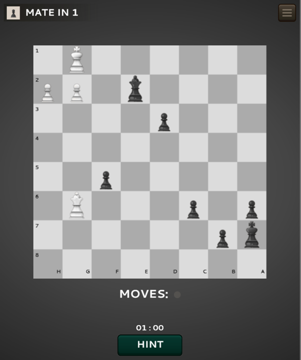 Chess Mania Game Start Screenshot.