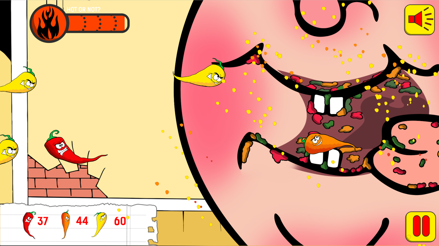 Chilli Chomp Game Screenshot.