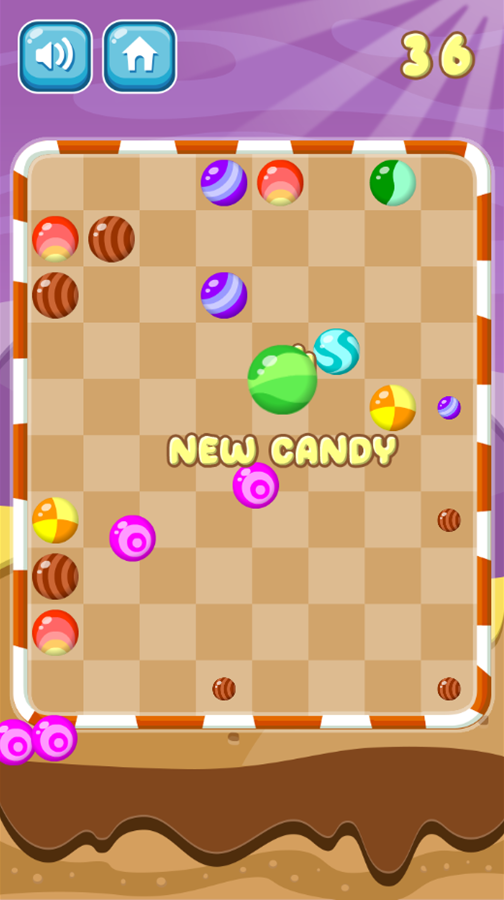 Choco Dip Game Screenshot.