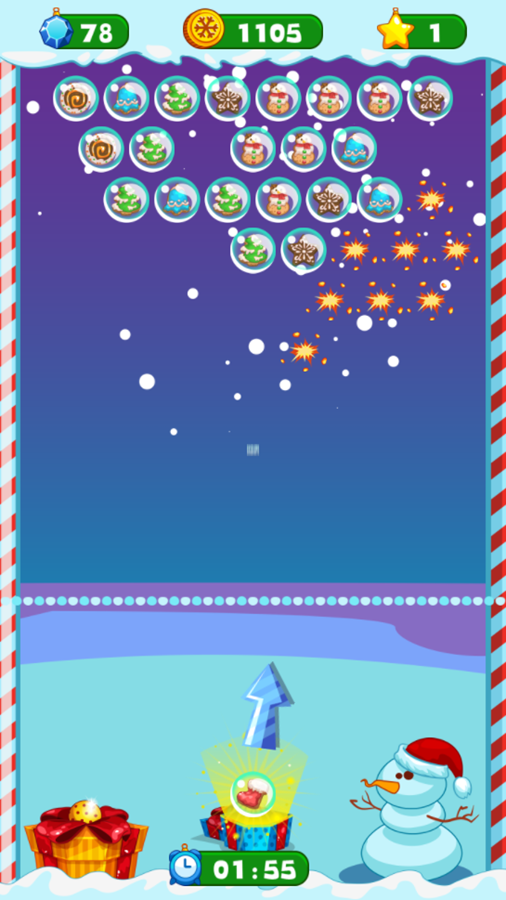 Christmas Candy Game Combo Screenshot.