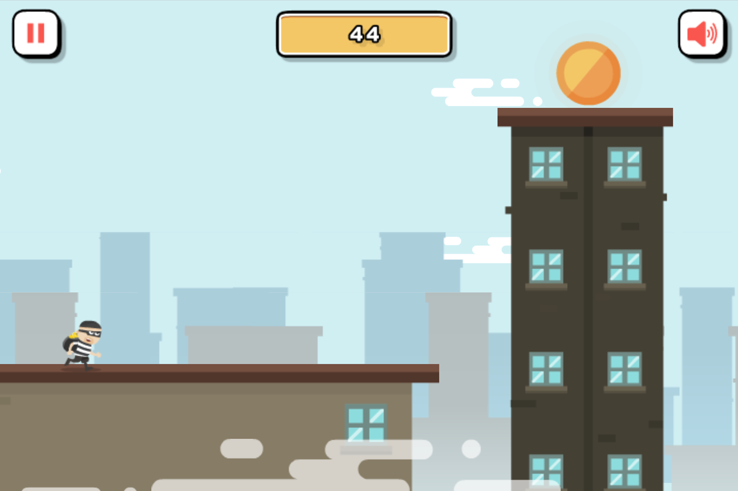 City Theft Game Running Screenshot.