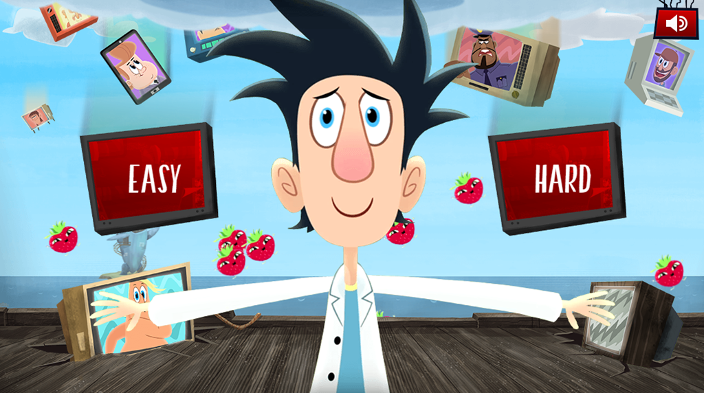Cloudy with a Chance of Meatballs Its Raining Man Game Mode Screenshot.