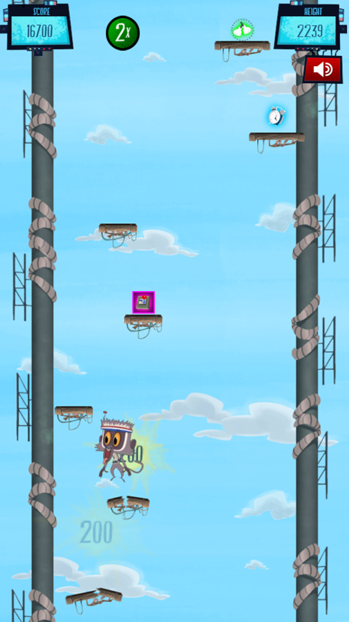 Cloudy With a Chance of Meatballs The Climb Game Play Screenshot.