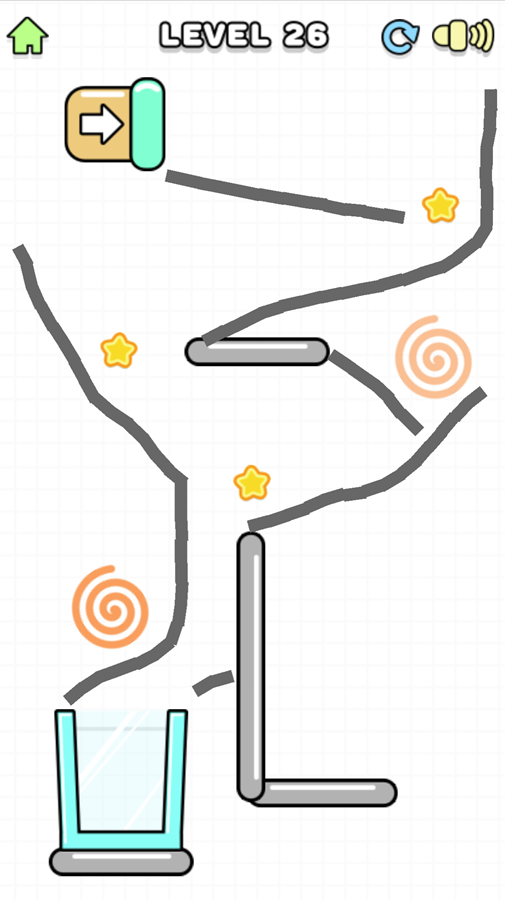 Cocktail Brain Game Screenshot.