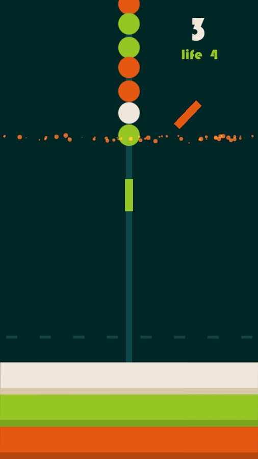 Color Dots Game Play Screenshot.