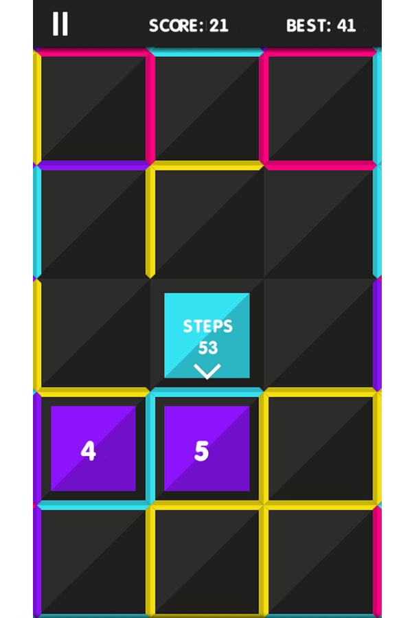 Color Maze Game Screenshot.
