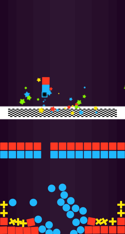 Color Pump Game Level Complete Screenshot.