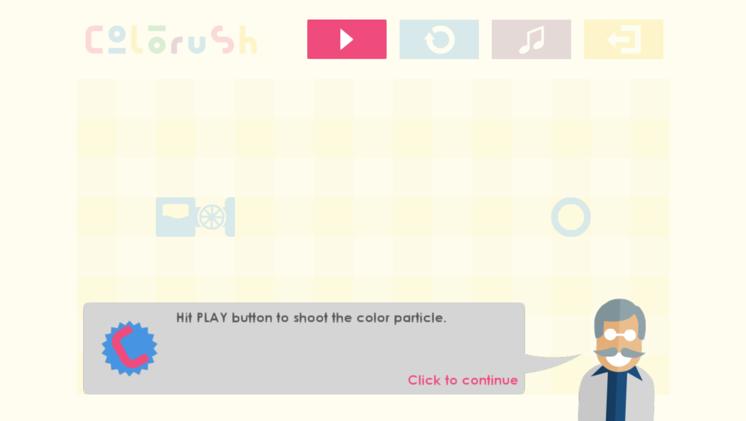 Colorush Game How To Play Screenshot.