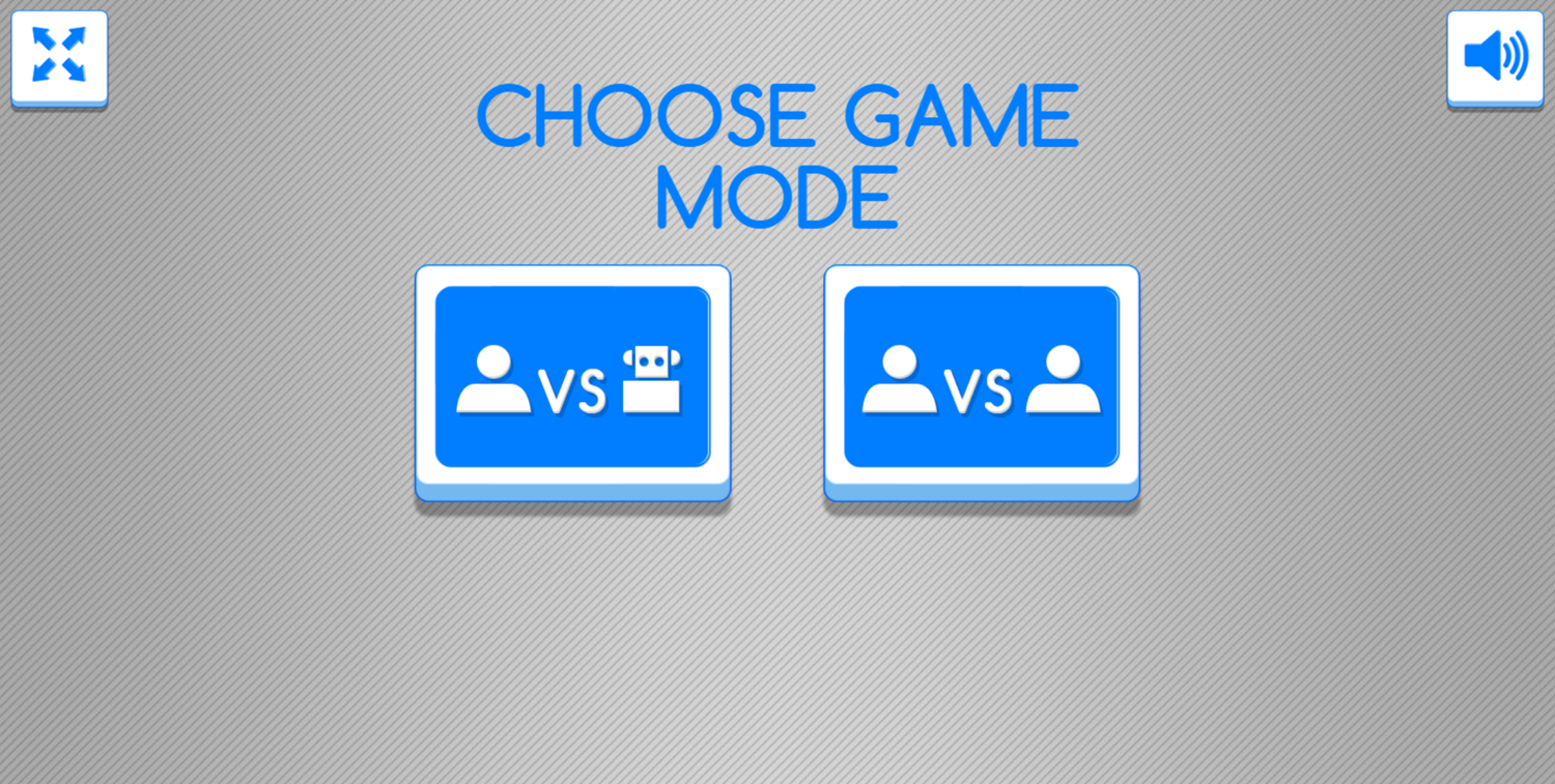 Connect 4 Choose Game Mode Screenshot.