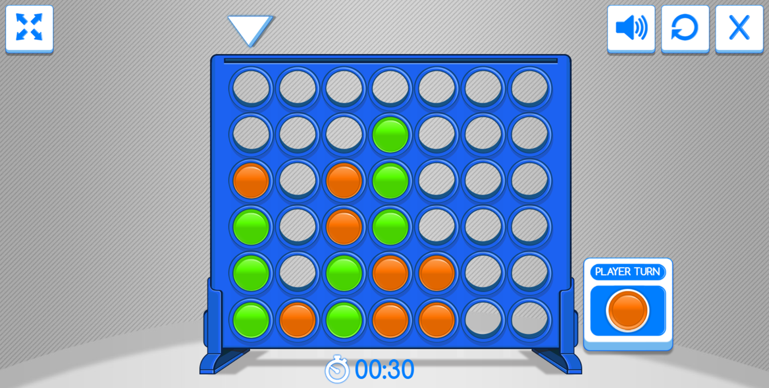 Connect 4 Game Screenshot.