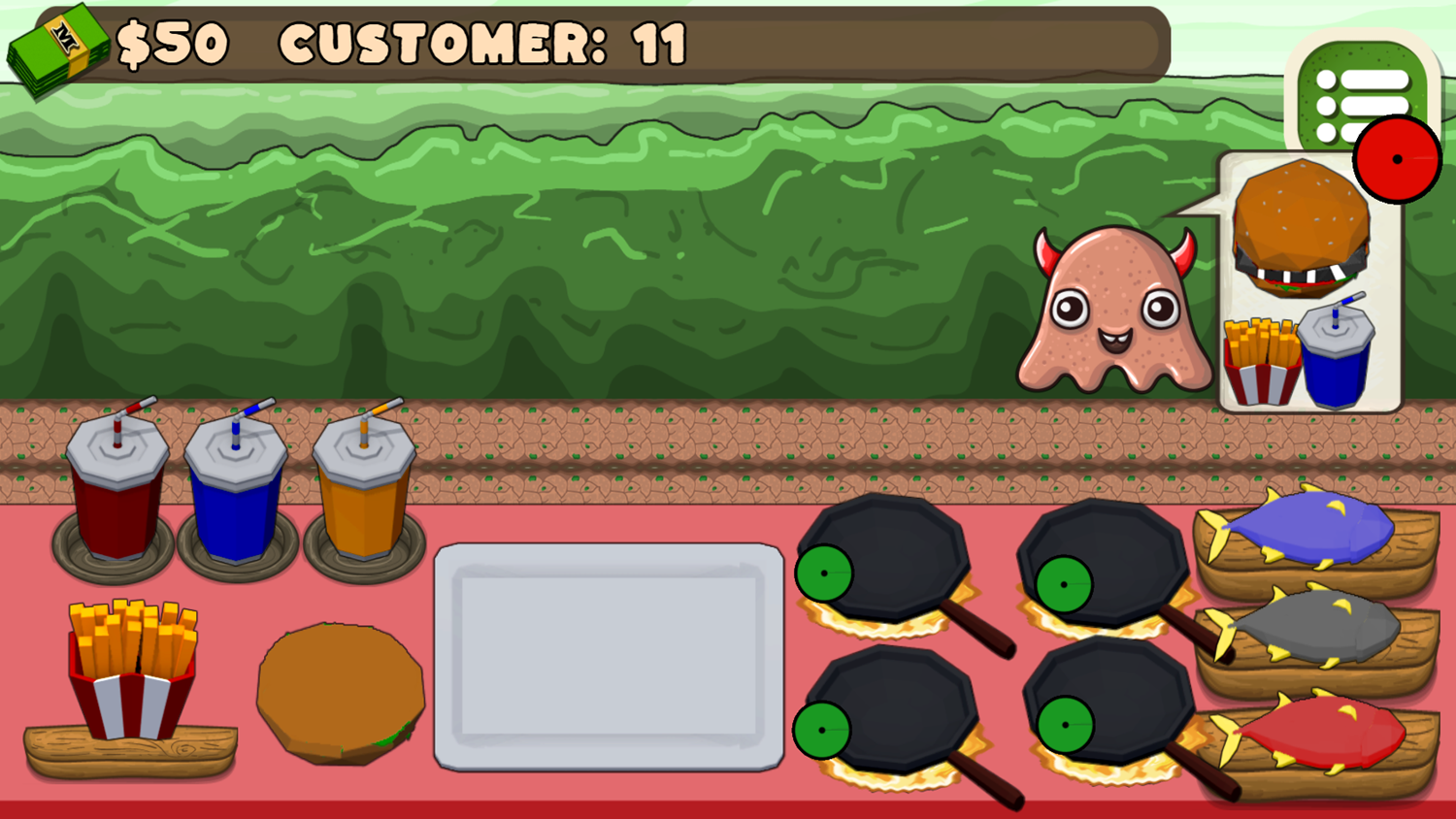 Cooking Truck Restaurant Game Start Screenshot.