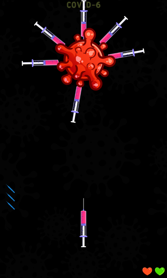 Corona Vaccine Game Play Screenshot.