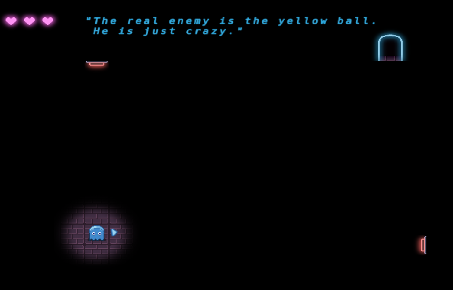 Creepy Waka Game Pac-Man Introduction Screenshot.